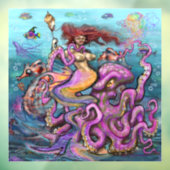 Autocollant Pour Fenêtre Sirène (Feuille 3)