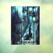 Autocollant Pour Fenêtre Spectre Sur Les Marches (Feuille 3)