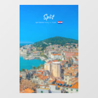 Split, Croatie - Ville côtière