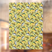 Autocollant Pour Fenêtre Sports Fishing Shop Fish Pattern Full Size  (Feuille 2)