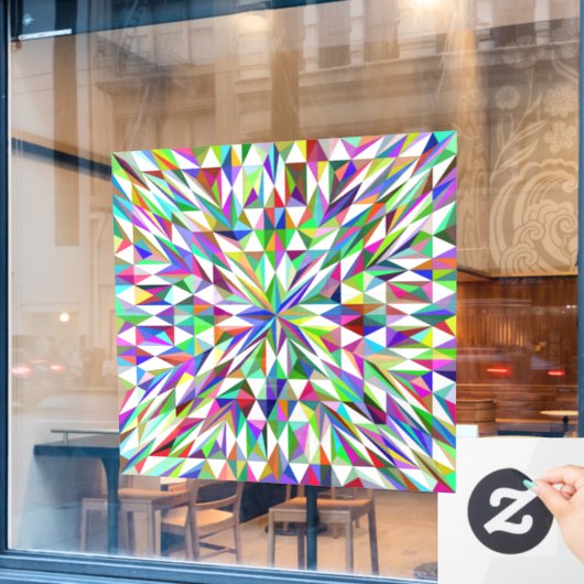 Autocollant Pour Fenêtre Starlight (Fenêtre de café)