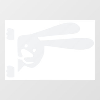 Autocollant Pour Fenêtre Sticker de porte de voiture de lapin mignonne - Dé