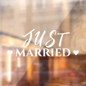 Autocollant Pour Fenêtre Sticker de voiture nouvellement marié Mariage de c (Feuille 2)