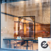 Autocollant Pour Fenêtre Stickers de fenêtre (Fenêtre de café)