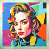 Autocollant Pour Fenêtre “Strasha” - Gloss Pop Collage Dream (Feuille 3)