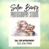 Autocollant Pour Fenêtre Studio de Photographie (Feuille 3)