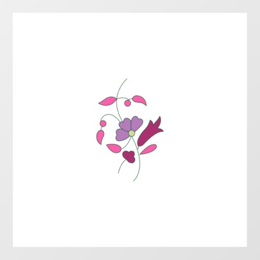 Autocollant Pour Fenêtre Style Ndrrmc, Violet doux, Jazzberry Jam (Feuille)