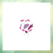 Autocollant Pour Fenêtre Style Ndrrmc, Violet doux, Jazzberry Jam (Feuille 3)