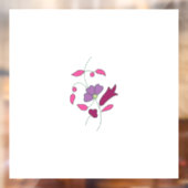 Autocollant Pour Fenêtre Style Ndrrmc, Violet doux, Jazzberry Jam (Feuille 2)