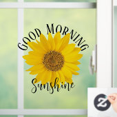 Autocollant Pour Fenêtre Sunshine du bon matin (Maison)