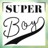 Autocollant Pour Fenêtre Super Boy (Feuille 3)