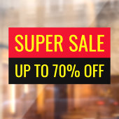 Autocollant Pour Fenêtre Super vente plain professionnel coup d'oeil affair (Feuille 2)