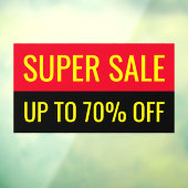 Autocollant Pour Fenêtre Super vente plain professionnel coup d'oeil affair (Feuille 3)