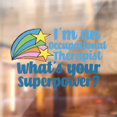 Autocollant Pour Fenêtre Superhero (Feuille 2)