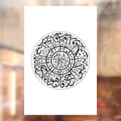 Autocollant Pour Fenêtre Surah Al Ikhlas Arabe Calligraphie Corans Versets (Feuille 2)