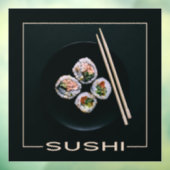 AUTOCOLLANT POUR FENÊTRE SUSHI (Feuille 3)