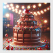 Autocollant Pour Fenêtre Symphonie de douceur (Feuille)