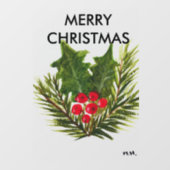 Autocollant Pour Fenêtre Taille : 20 po x 30 po, Style : Conception transpa (Feuille)