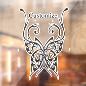 Autocollant Pour Fenêtre Tatouage papillon stylisé Thunder_Cove  (Feuille 2)
