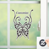 Autocollant Pour Fenêtre Tatouage papillon stylisé Thunder_Cove  (Maison)