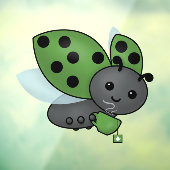 Autocollant Pour Fenêtre Tea Boire Ladybug Fenêtre Classer (Feuille 3)