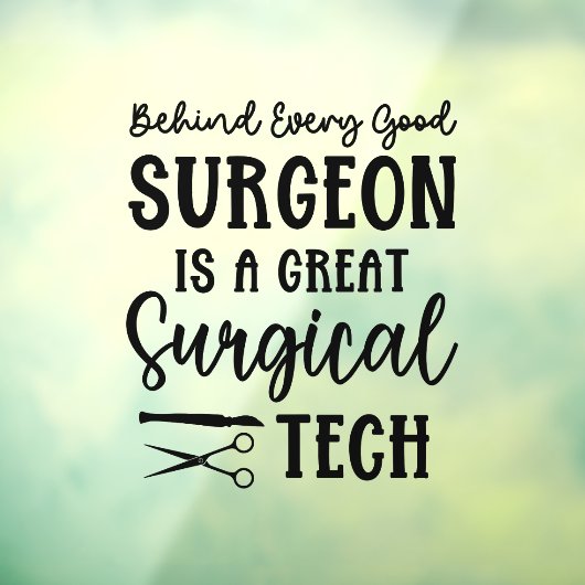 Autocollant Pour Fenêtre Technologie chirurgicale | Appréciation du technol (Feuille 3)