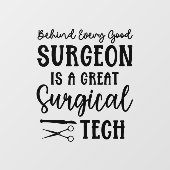 Autocollant Pour Fenêtre Technologie chirurgicale | Appréciation du technol (Feuille)