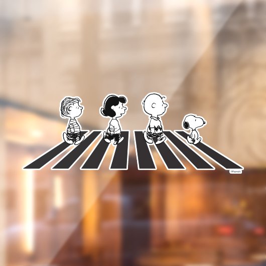 Autocollant Pour Fenêtre Tee - shirt | Marche de groupe (Feuille 2)