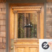 Autocollant Pour Fenêtre Tee - shirt | Marche de groupe (Porte d'accueil)