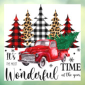 Autocollant Pour Fenêtre Temps merveilleux (Feuille 3)