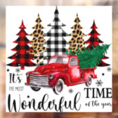 Autocollant Pour Fenêtre Temps merveilleux (Feuille 2)