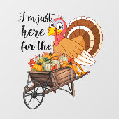 Autocollant Pour Fenêtre Thanksgiving Populaire belle collection d'automne (Feuille)