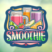 Autocollant Pour Fenêtre Thème de crème glacée - So Yummy! (Feuille 3)