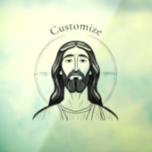 Autocollant Pour Fenêtre Thunder_Cove de Jésus-Christ (Feuille 3)