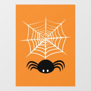 Autocollant Pour Fenêtre Toile d'araignée Halloween