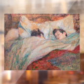 Autocollant Pour Fenêtre Toulouse-Lautrec - Le Lit (Feuille 2)