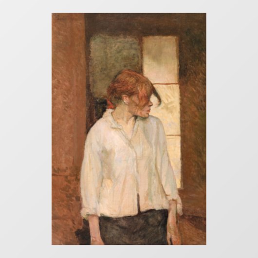 Autocollant Pour Fenêtre Toulouse-Lautrec - Un Montrouge, Rosa La Rouge (Feuille)