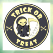 Autocollant Pour Fenêtre Trick ou traiter Halloween griffeur caractère (Feuille 3)