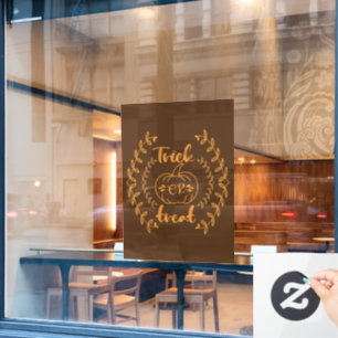 Autocollant Pour Fenêtre Tricoter ou traiter dans un cadre plante