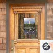 Autocollant Pour Fenêtre Trois pagodes de Dali, Zhonghe - Yunnan, Chine (Porte d'accueil)