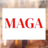 Autocollant Pour Fenêtre Trump Maga 2024 (Feuille 2)