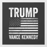 Trump Vance Kennedy Election 2024 - Drapeau améric