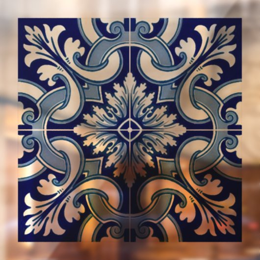 Autocollant Pour Fenêtre Tuile portugaise (Feuille 2)
