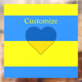 Autocollant Pour Fenêtre Ukraine Drapeau bleu jaune Thunder_Cove (Feuille 2)