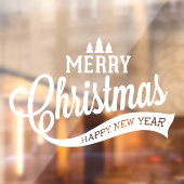 Autocollant Pour Fenêtre Vacances de Noël (Feuille 2)