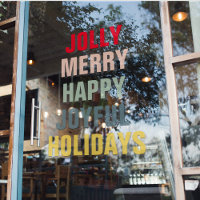 Vacances Joyeuses Joyeuses Joyeuses Fêtes Colorées