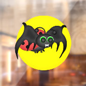 Autocollant Pour Fenêtre Vampire Ladybug Bat (Feuille 2)