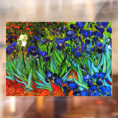 Autocollant Pour Fenêtre Van Gogh - Irises (Feuille 2)