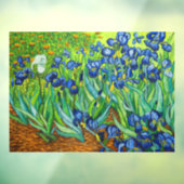 Autocollant Pour Fenêtre Van Gogh Irises (Feuille 3)