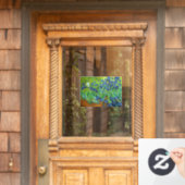 Autocollant Pour Fenêtre Van Gogh Irises (Porte d'accueil)